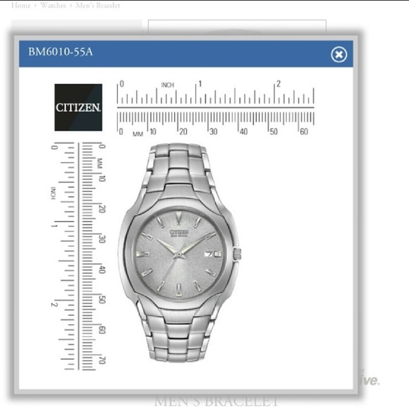 NWT Citizen Eco-Drive Men's Watch - Picture 3 of 4